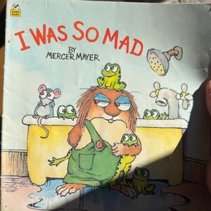 I Was So Mad by Mercer Mayer - Vintage Golden Book Cover